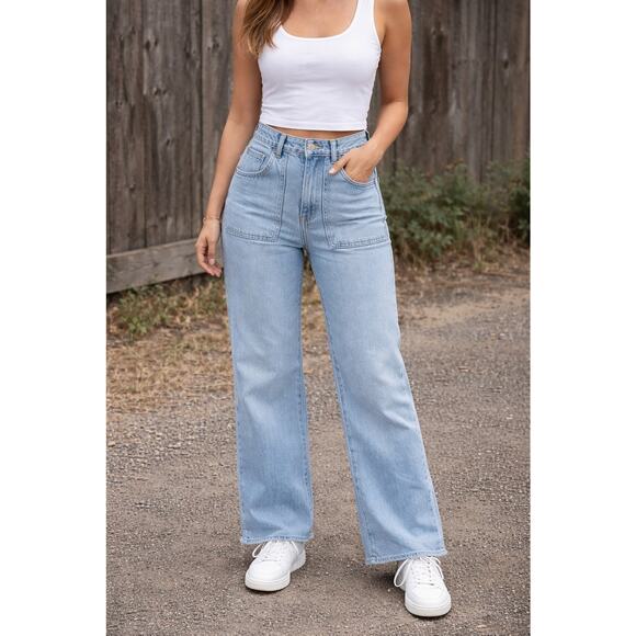 American Eagle Outfitters Denim - American Eagle Women's Blue Denim Jeans 5-Pocket Size 6 Inseam 32"